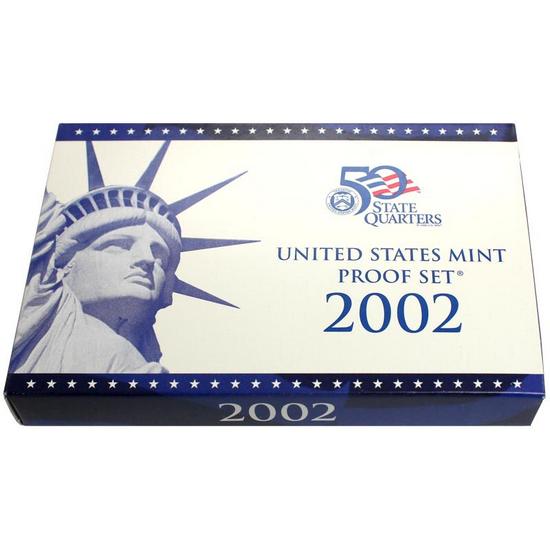 2002 OGP Box for United States Mint Proof Set