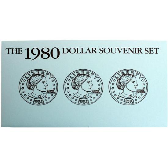 1980 OGP Envelope for United States Mint Susan B. Anthony Dollar Souvenir Set