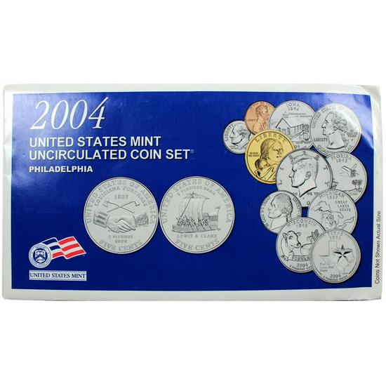 2004 OGP Envelope for United States Mint Uncirculated Coin Set Philadelphia