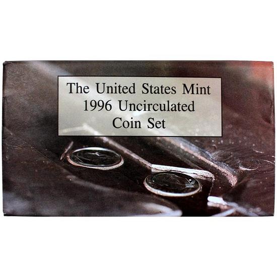 1996 OGP Envelope for United States Mint Uncirculated Coin Set
