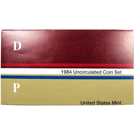 1984 OGP Envelope for United States Mint Uncirculated Coin Set