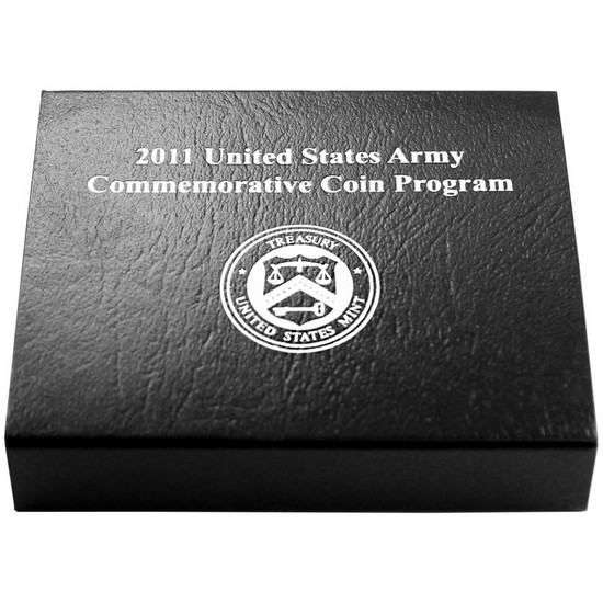 2011 OGP for United States Mint Army Uncirculated Clad Half Dollar Commemorative Coin