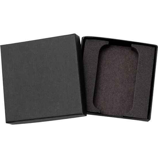 Embossed Black Linen Gift Box for 5oz Bar