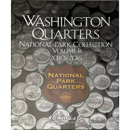 Harris Washington Quarters National Park Collection 2010-2015 Volume 1 Folder