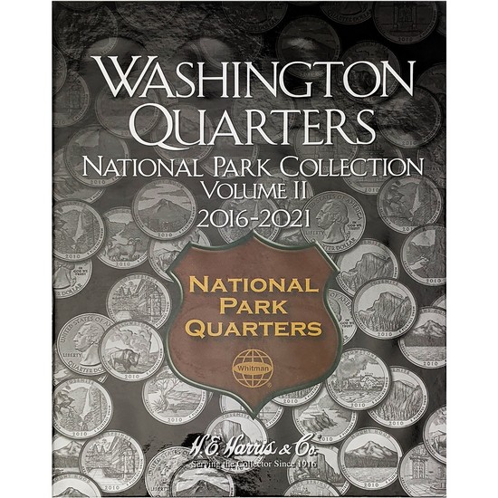 Harris Washington Quarters National Park Collection 2016-2021 Volume 2 Folder