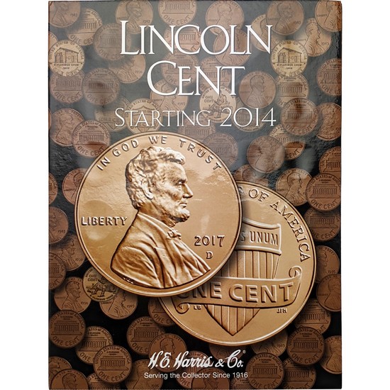Harris Starting 2014 Lincoln Cent Folder #4002