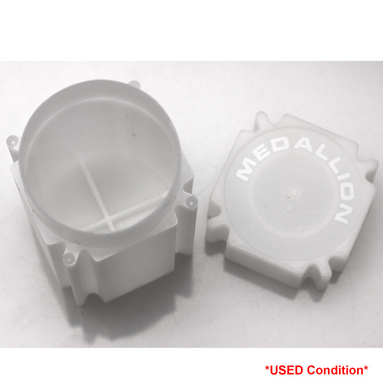 USED Plastic Storage Tube for 20 One Ounce 39mm Rounds USED Plastic Storage Tube for 20 One Ounce 39mm Rounds