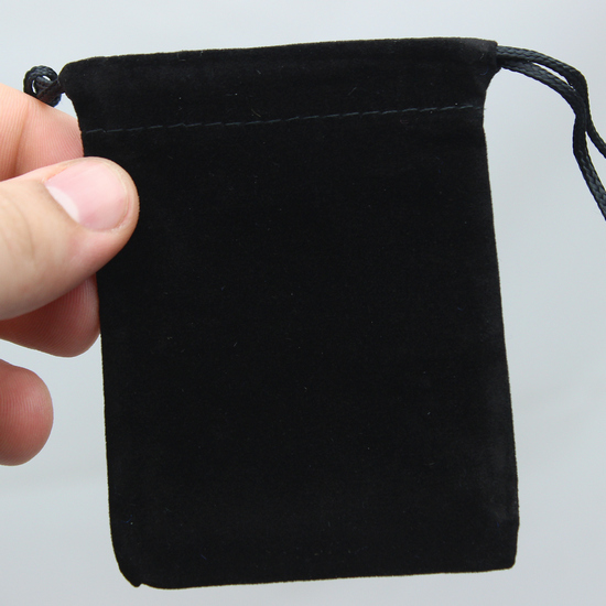 Small Black Velvet Pouch Small Black Velvet Pouch