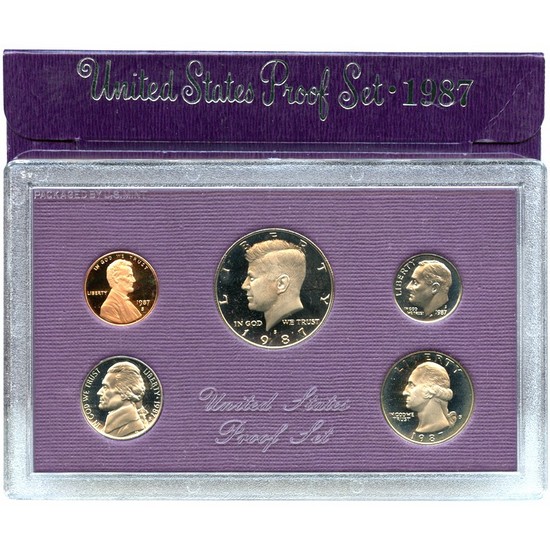 1987 S Proof Set