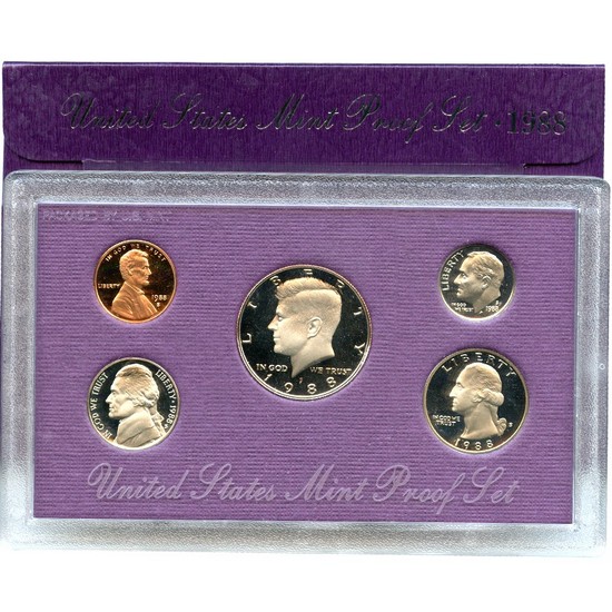 1988 S Proof Set