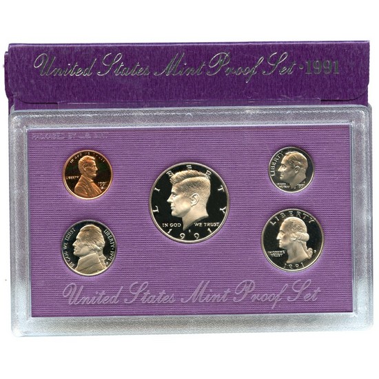 1991 S Proof Set