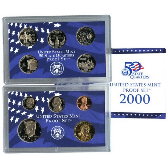 2000 S 10pc Proof Set