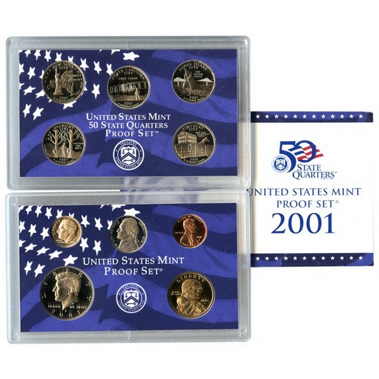 2001 S 10pc Proof Set