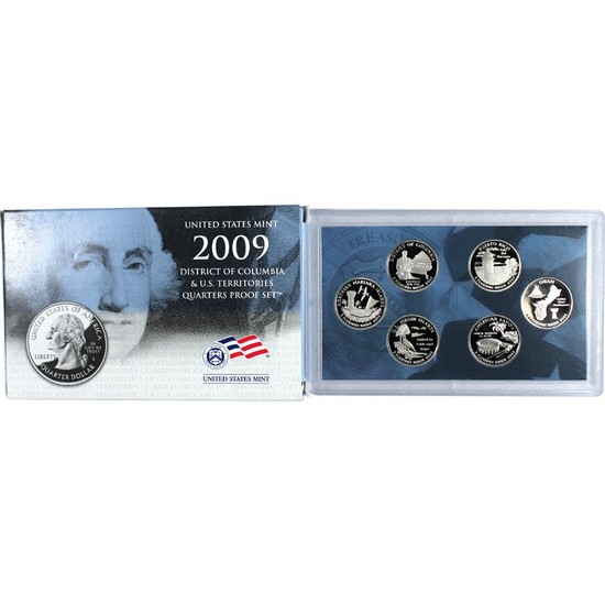 2009 S 6pc Quarter Proof Set