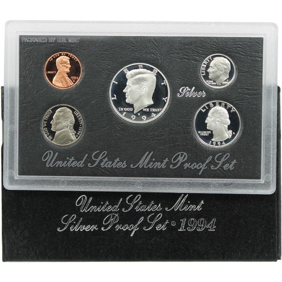 1994 S Silver Proof Set