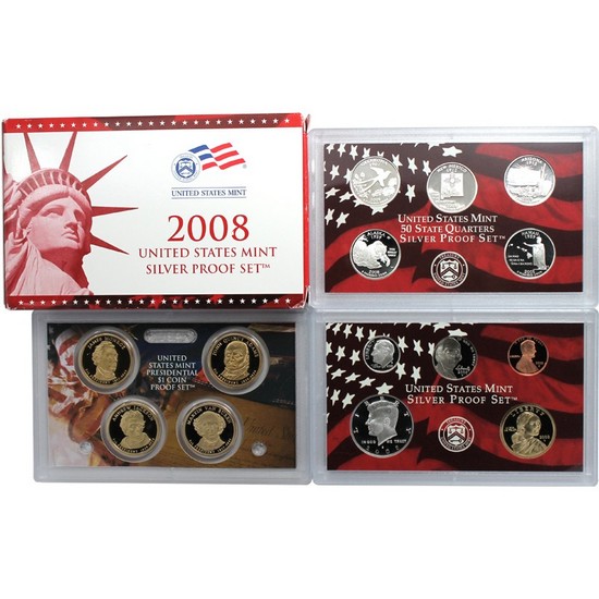 2008 S Silver Proof Set
