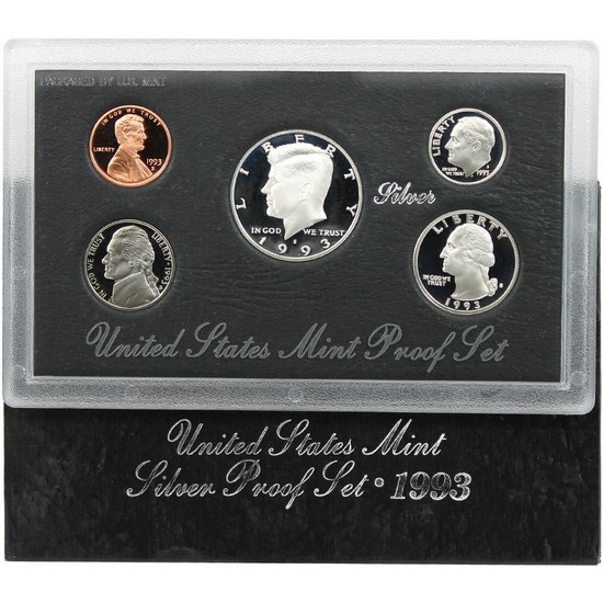 1993 S Silver Proof Set