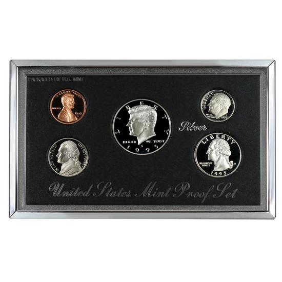 1995 S US Mint Silver Premier Proof Set