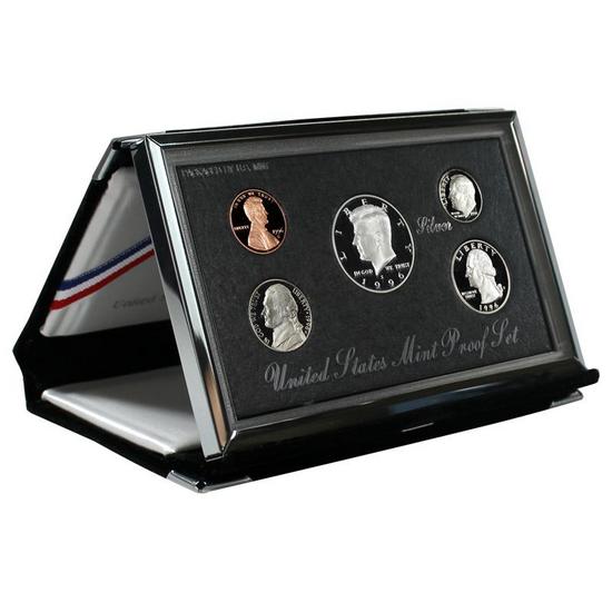 1996 S US Mint Silver Premier Proof Set