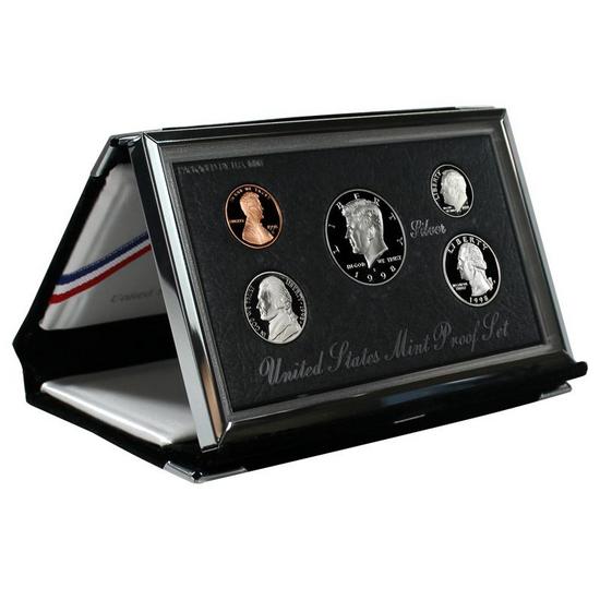 1998 S US Mint Silver Premier Proof Set