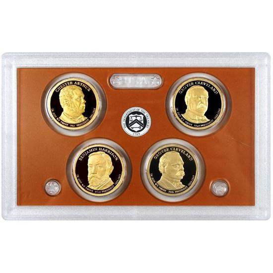 2012 S 4pc Presidential Dollars Proof Set 2012 S 4pc Presidential Dollars Proof Set