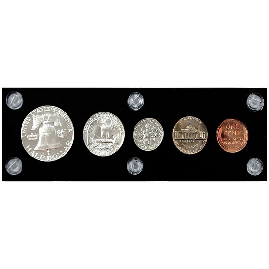 1950 Proof Set in Acrylic Holder 1950 Proof Set in Acrylic Holder