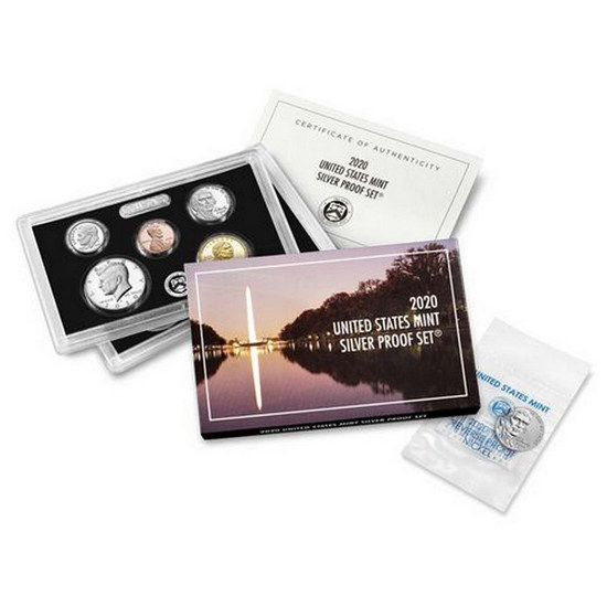 2020 S United States Mint 11pc Silver Proof Set