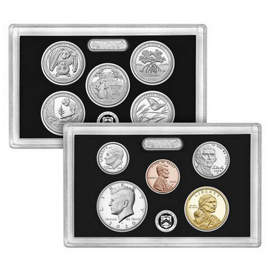 2020 S United States Mint 11pc Silver Proof Set