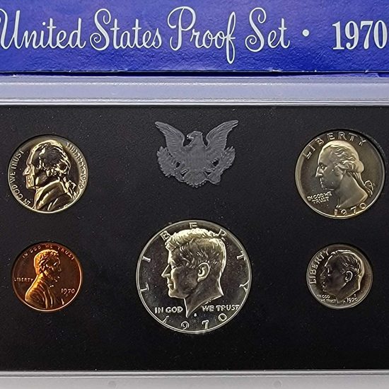 1970 S Small Date Proof Set