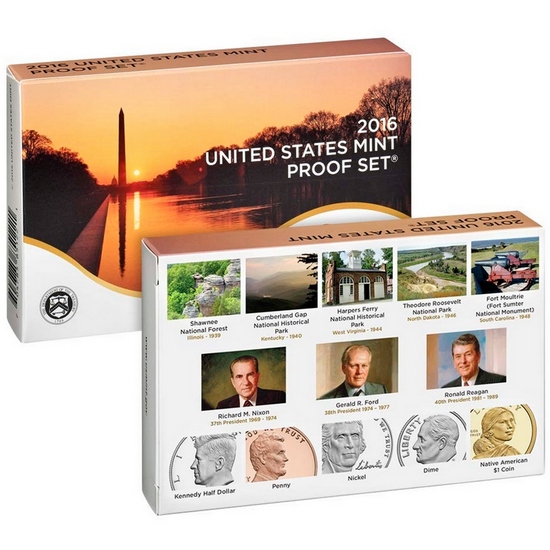 2016 S 13pc Clad Proof Set