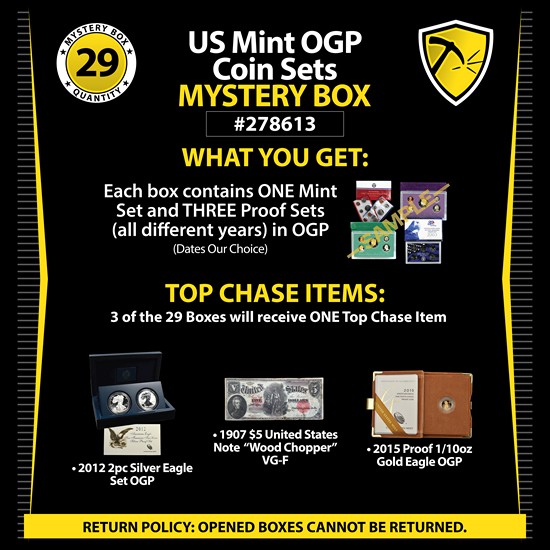US Mint OGP Coin Sets Mystery Box #278613