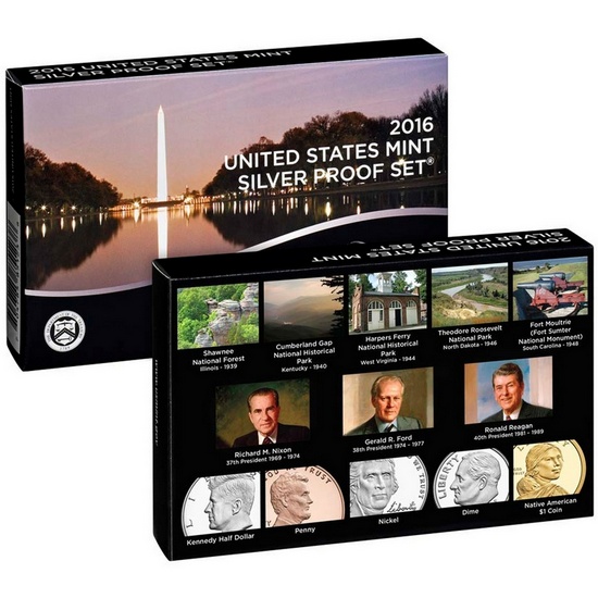 2016 S 13pc Silver Proof Set