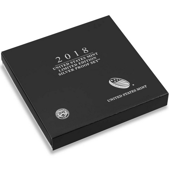2018 United States Mint Limited Edition 8pc Silver Proof Set