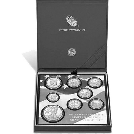 2019 United States Mint Limited Edition 8pc Silver Proof Set 2019 United States Mint Limited Edition 8pc Silver Proof Set