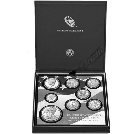 2020 United States Mint Limited Edition 8pc Silver Proof Set 2020 United States Mint Limited Edition 8pc Silver Proof Set