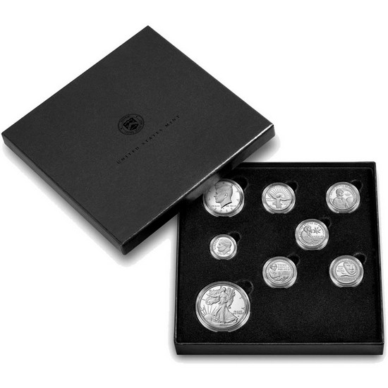 2022 United States Mint Limited Edition 8pc Silver Proof Set 2022 United States Mint Limited Edition 8pc Silver Proof Set