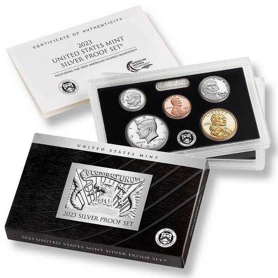 2023 S United States Mint 10pc Silver Proof Set