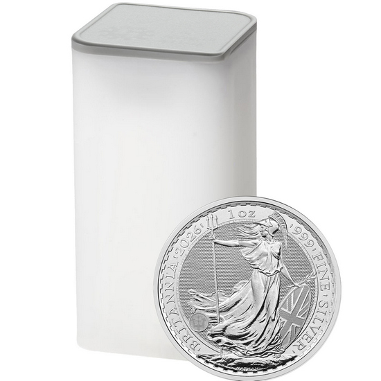 2026 Great Britain Silver Britannia 1oz BU 25pc