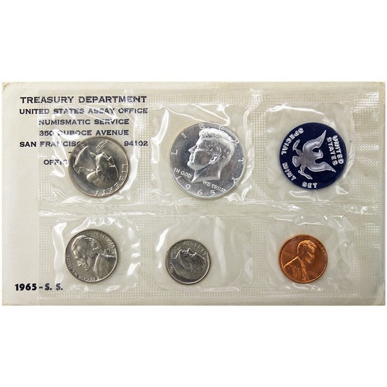 1965 - 1967 United States Special Mint Sets 1965 - 1967 United States Special Mint Sets