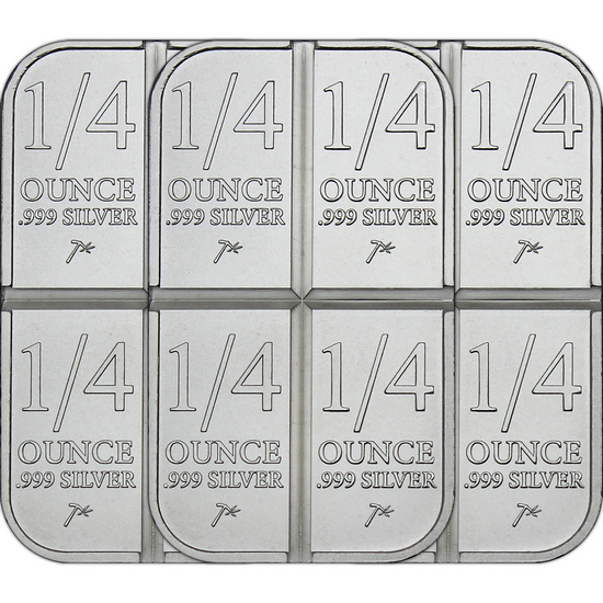 SilverTowne Pickaxe Divisible 1oz .999 Silver Bar 3pc