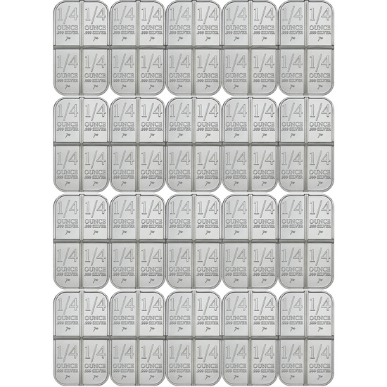 SilverTowne Pickaxe Divisible 1oz .999 Silver Bar 20pc