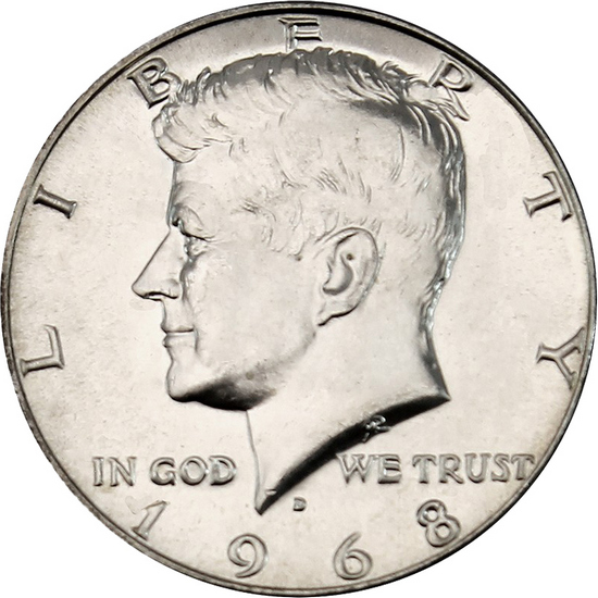 Kennedy Half Dollar 40% Silver BU Condition Roll of 20 Dates Our Choice Kennedy Half Dollar 40% Silver BU Condition Roll of 20 Dates Our Choice