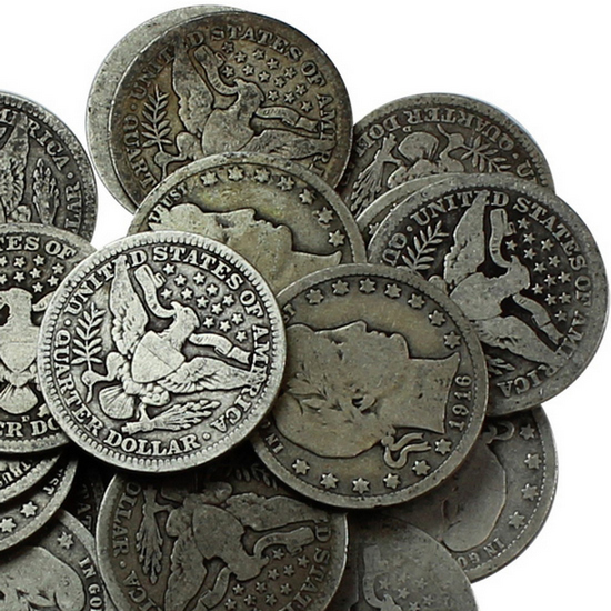 20pc Silver Barber Quarter Grab Bag Dates Our Choice 20pc Silver Barber Quarter Grab Bag Dates Our Choice