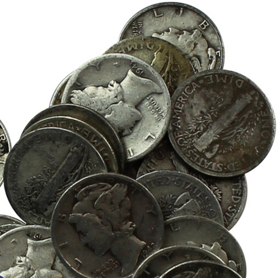 20pc Circulated Silver Mercury Dime Grab Bag Dates Our Choice 20pc Circulated Silver Mercury Dime Grab Bag Dates Our Choice