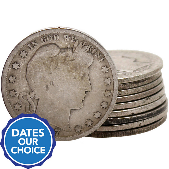 Charles E Barber 90% Silver Half Dollar Series US Coinage