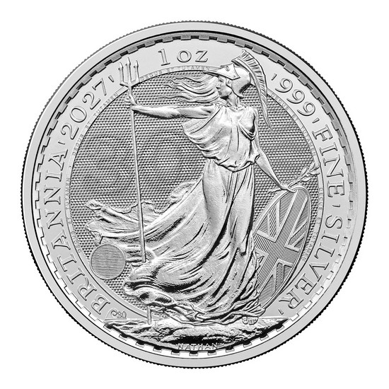 2027 Great Britain Silver Britannia 1oz BU 10pc