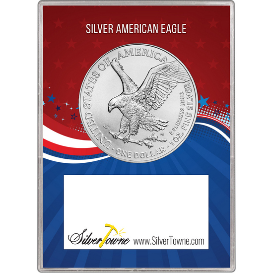 2025 Silver American Eagle BU in God Bless America Gift Holder 2025 Silver American Eagle BU in God Bless America Gift Holder