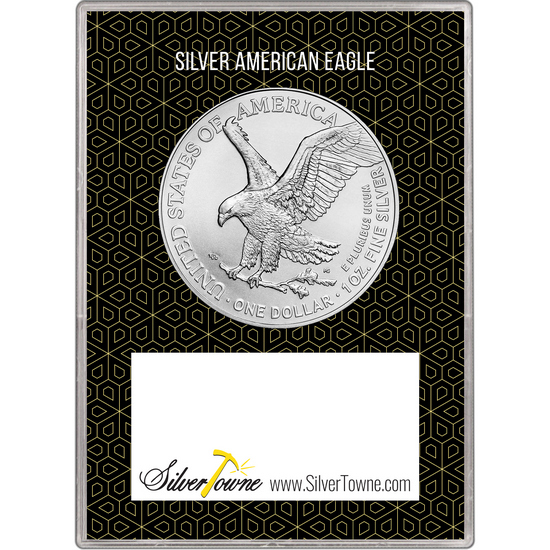2025 Silver American Eagle BU in May God Bless You Gift Holder 2025 Silver American Eagle BU in May God Bless You Gift Holder
