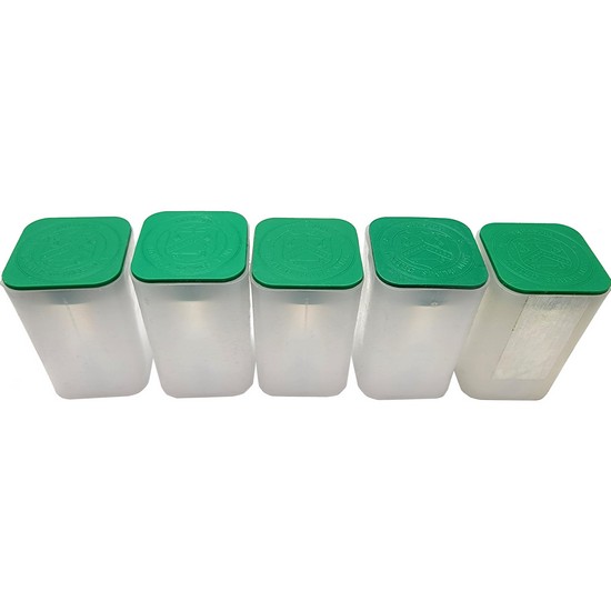 Empty Silver American Eagle Tubes 5pc Lot