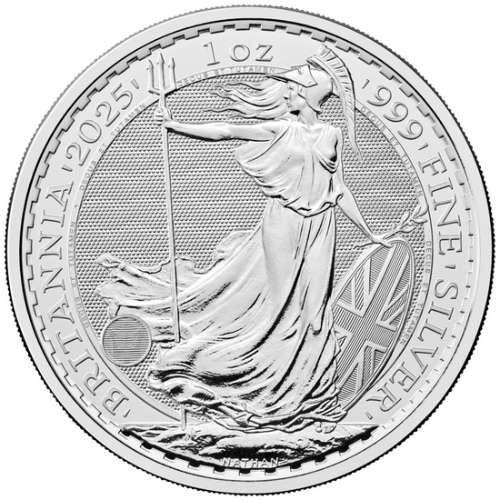 2025 Great Britain Silver Britannia 1oz BU 10pc 2025 Great Britain Silver Britannia 1oz BU 10pc